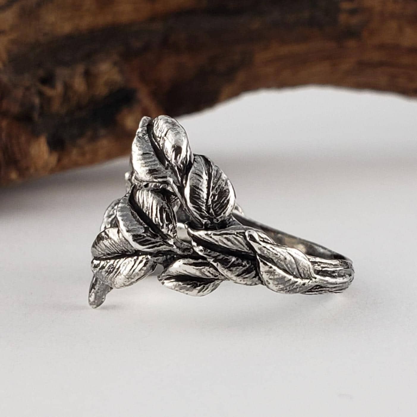 Sterling Silver Open Heart Ring - DV Jewelry Designs #
